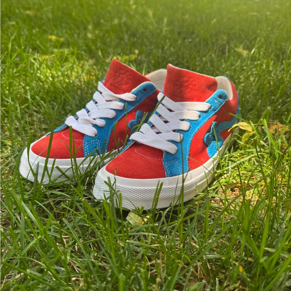 Tyler The Creator Golf Le Fleur x Converse Molten Lava Sneakers M6/W8